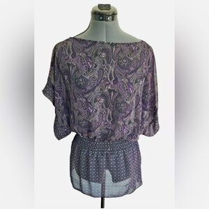 Miley Cyrus MAX Azria Blouse